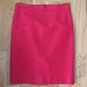 J. Crew No. 2 Pencil Skirt Cotton Twill